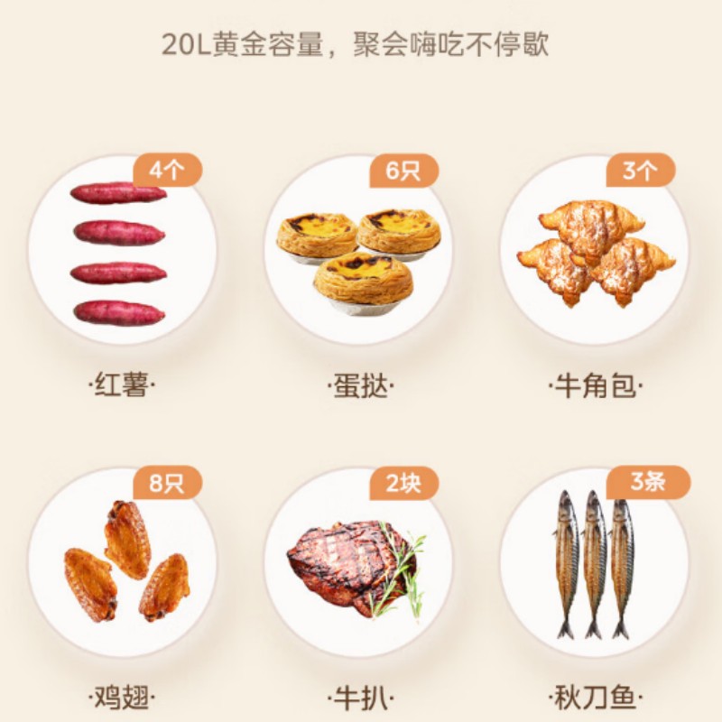 美的(Midea)电烤箱极简操作 大容量烤箱PT10X1(S)高清大图