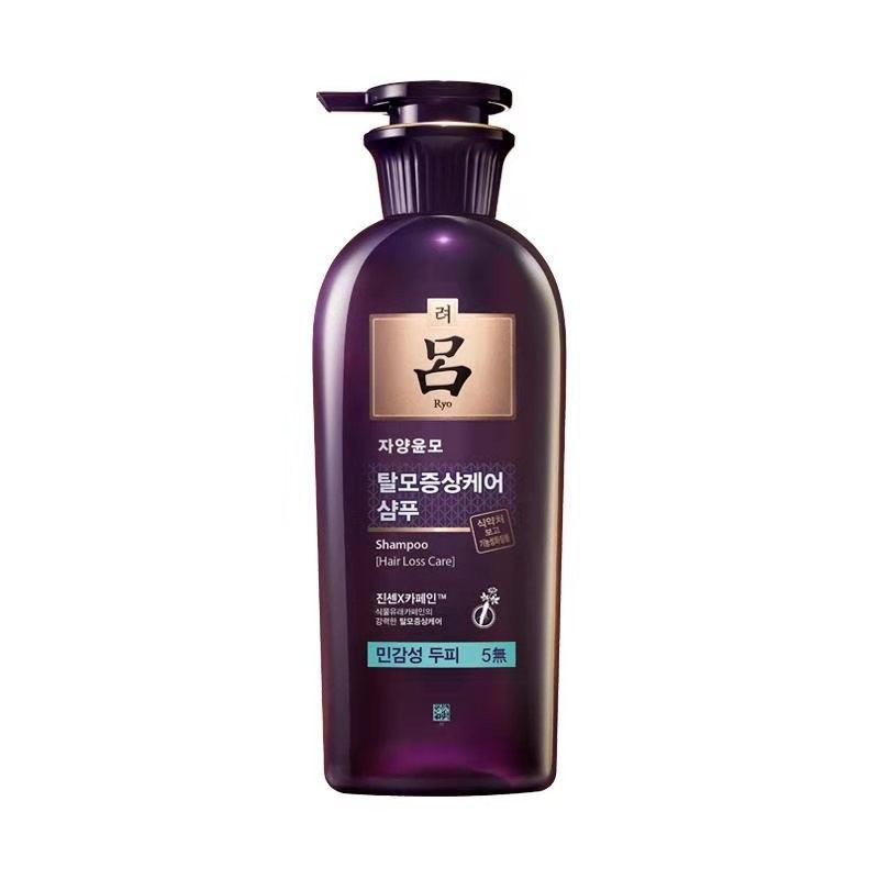 韩国进口ryo紫吕固发滋养洗发水洗发水00ml视频