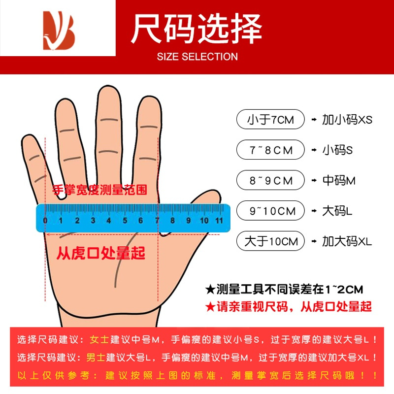 三维工匠蓝色加厚耐用橡胶手套乳胶丁腈食品防水油丁晴家务男士