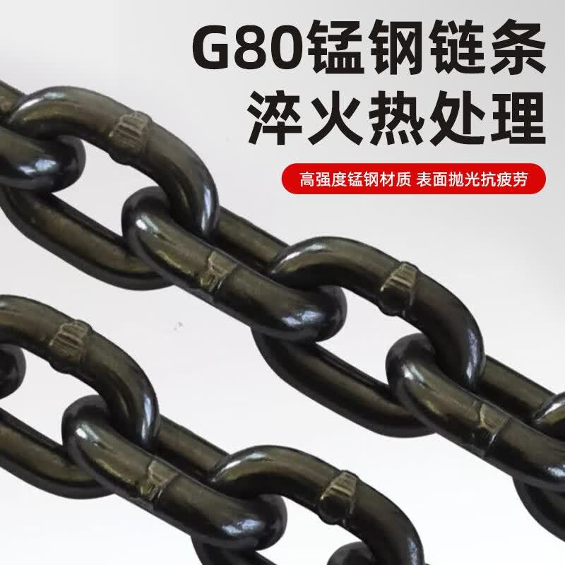 沪工 双头起重链条5吨 2米(单位:根)高清大图