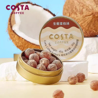 Costa冰咖啡糖特浓提神薄荷糖黑咖啡草本清凉味