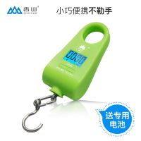 香山LP85 精准迷你称重便携秤挂勾秤 20kg手提电子秤厨房称快递称弹簧秤LP85 绿色