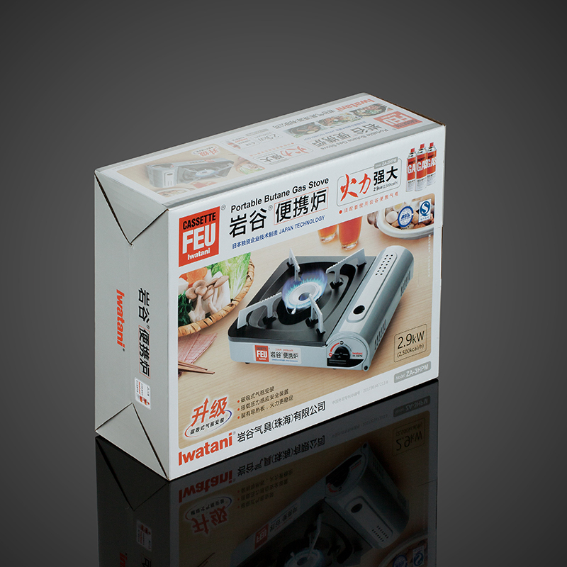 企购优品 岩谷 卡式炉便携防风烧烤炉子 野炊瓦斯炉ZA-3HPM