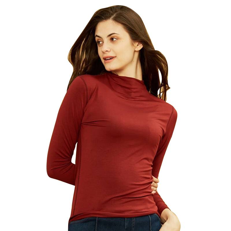 小护士 女士超细莫代尔保暖上衣 CXY004高清大图