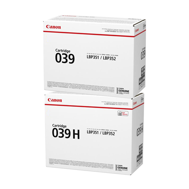 佳能(Canon)CRG 039 BK 黑色 原装硒鼓(适用于LBP351x、LBP352x)高清大图