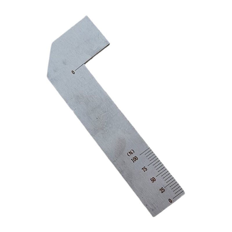 鸣固 304不锈钢 弹性恢复测量尺 197*70mm