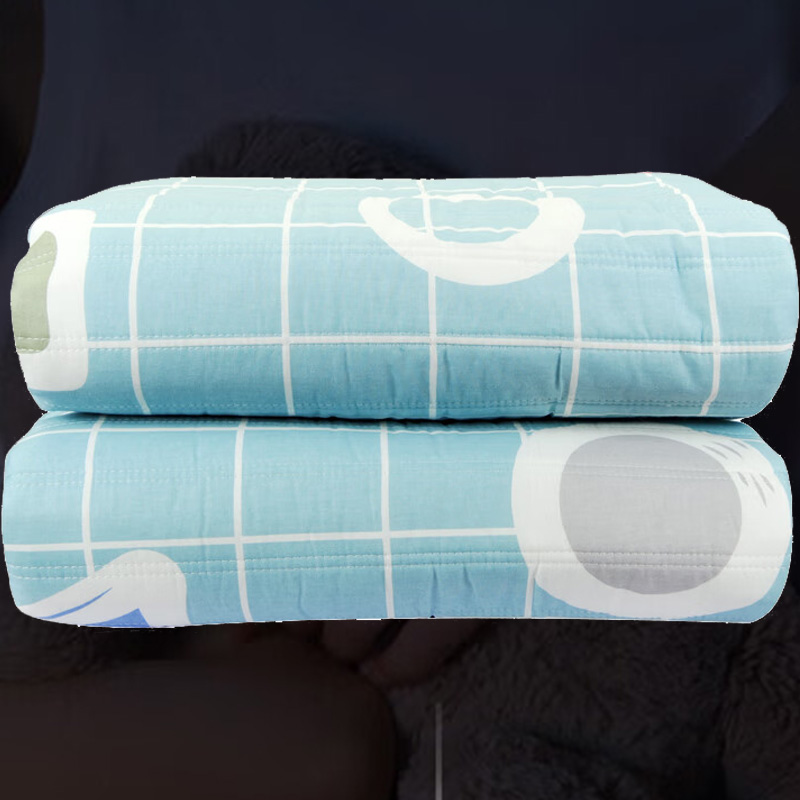 彩虹电热毯2*1.8m双人双控双温纯棉1588(颜色随机)高清大图