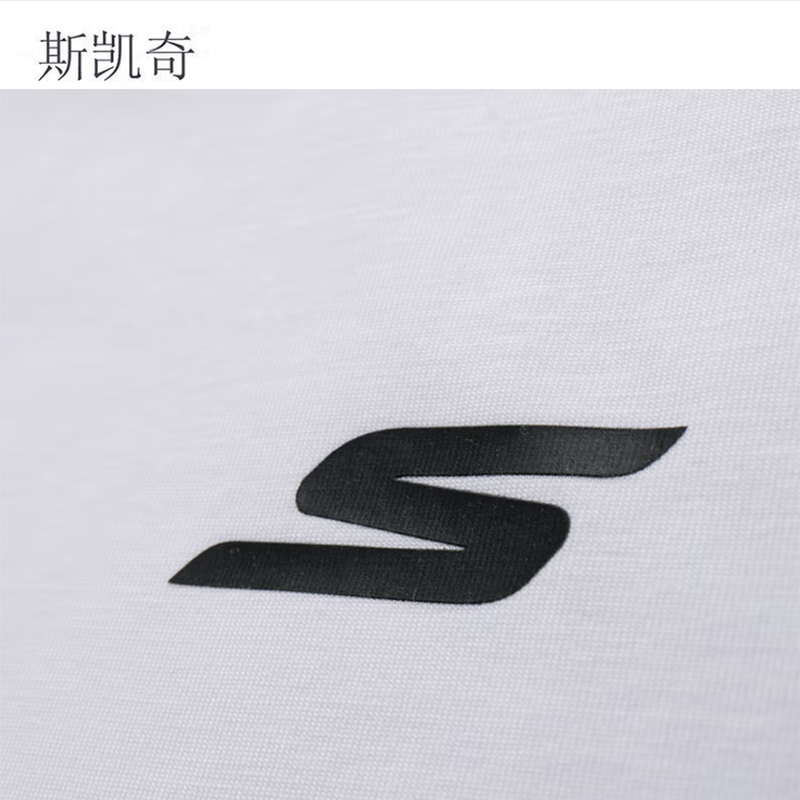 斯凯奇 情侣夏季透气短袖 P225U119-0019XXL 件高清大图