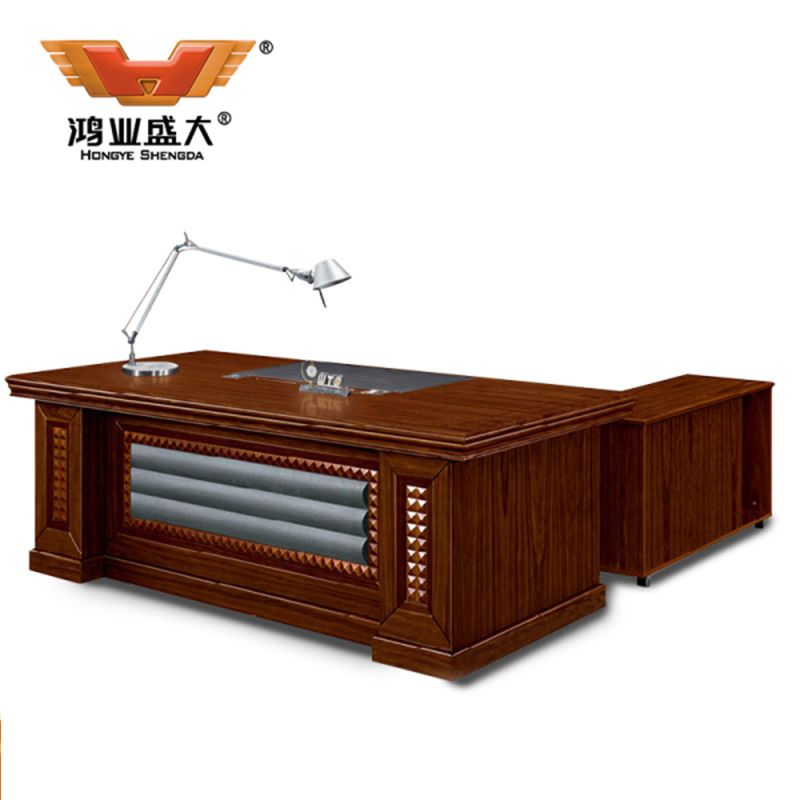 鸿业盛大办公家具 FSD-6224 中式大班台办公桌办公台主管经理办公桌老板桌电脑桌 2400L*1150W*760H