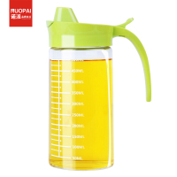 诺派(NUOPAI)计量玻璃油壶500ml 调味壶 厨房用防漏食用油瓶 大号装油罐 带刻度 调味瓶 C6703