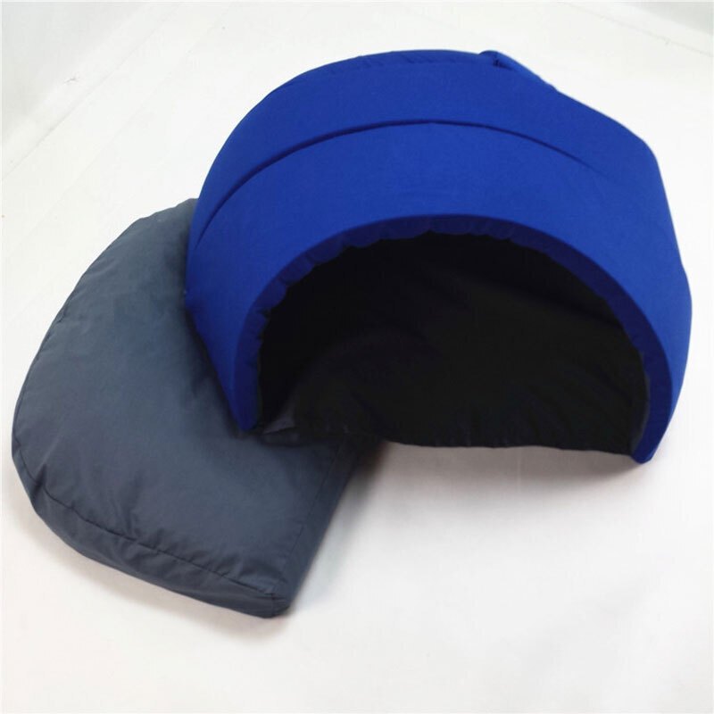 睡觉头套睡眠辅助枕打呼噜睡眠神器失眠神器枕头催眠 蓝色