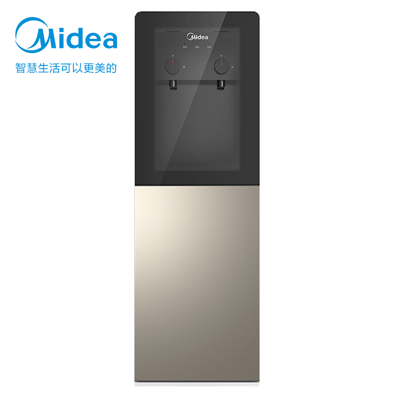 美的(Midea)饮水机家用立式办公柜式饮水器 冰热款