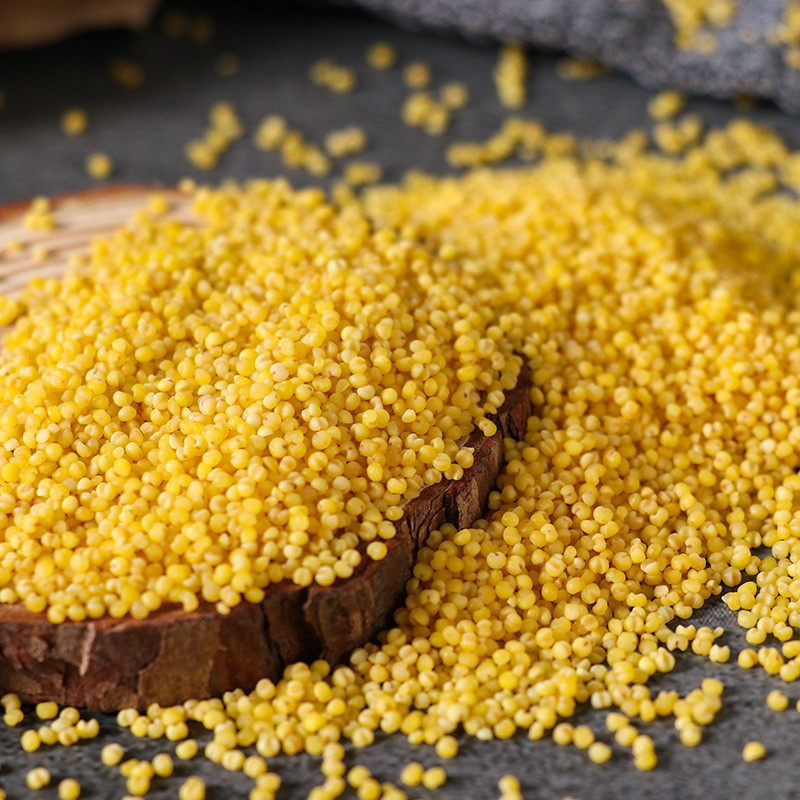 品冠膳食黄小米真空包装1kg2斤五谷杂粮小米粥小黄米粗粮月子米大米