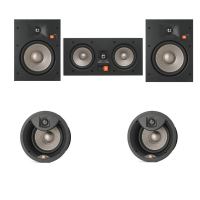 JBL STUDIO2 6IW 嵌入式吸顶式隐藏环绕家庭影院全景声音箱音响