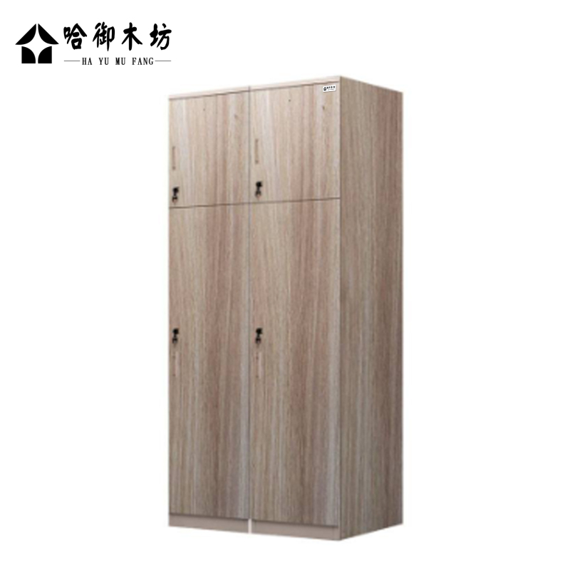 哈御木坊板式更衣柜两门四格400*1000*2000mm/个高清大图