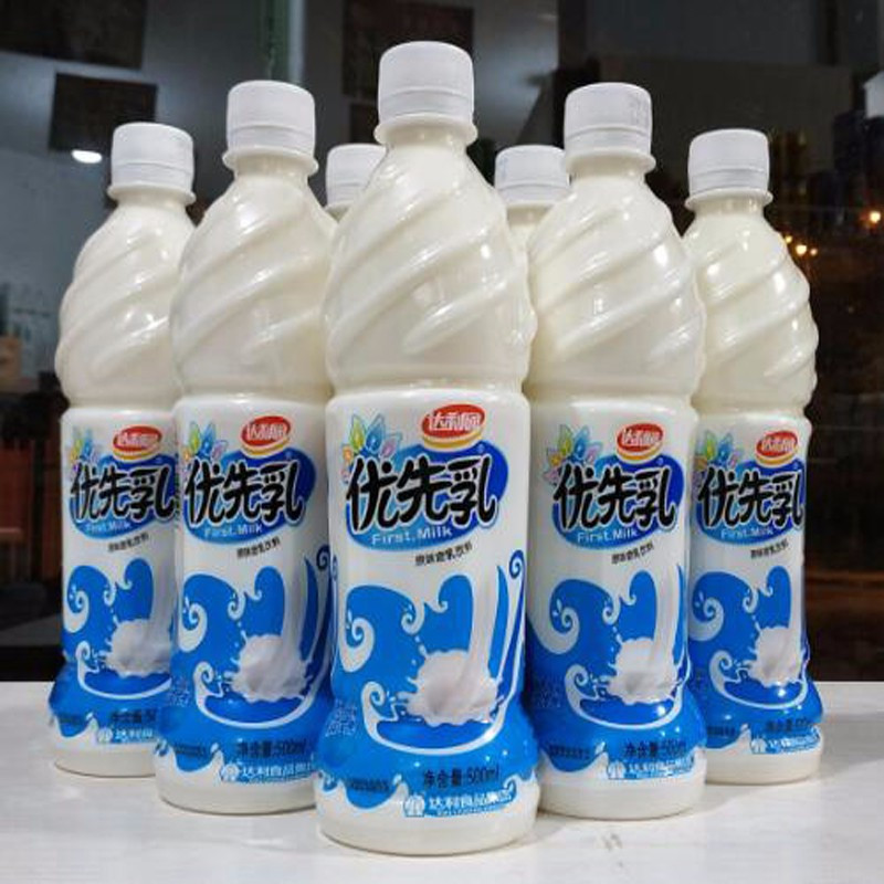 Zs-达利园优先乳500ml果味饮料香甜可口乳饮 办公室休闲饮品 水蜜桃味500*15瓶整箱装