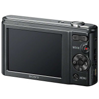 索尼(SONY)DSC-W800 数码相机/照相机/卡片机 黑色(约2010万像素 5倍光学变焦 2.7英寸屏 26mm广角)