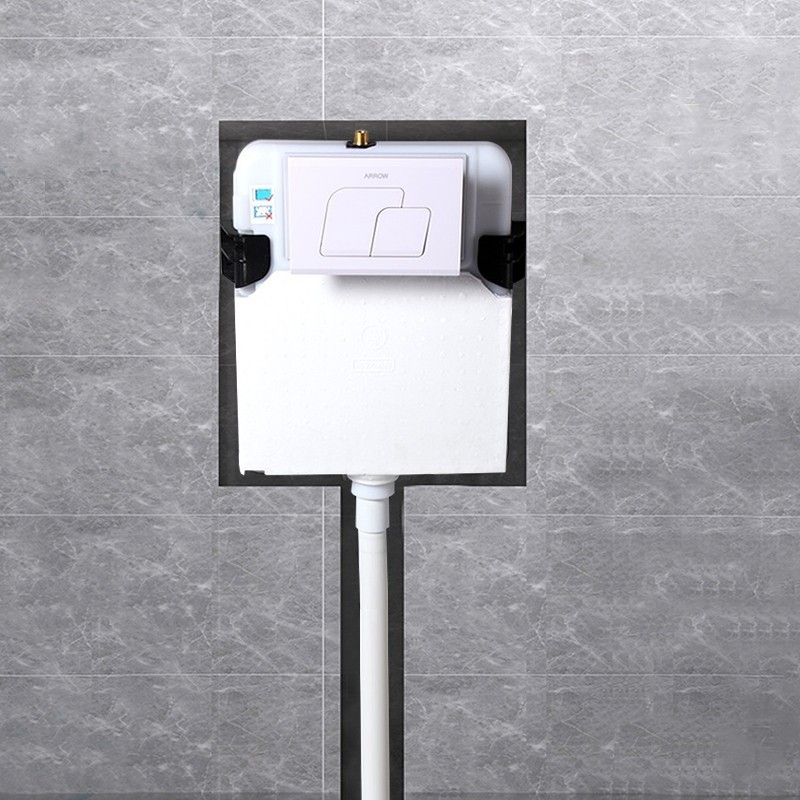 箭牌卫浴(arrow)蹲便器套餐含隐藏式水箱暗装水箱蹲坑蹲厕蹲便池大便