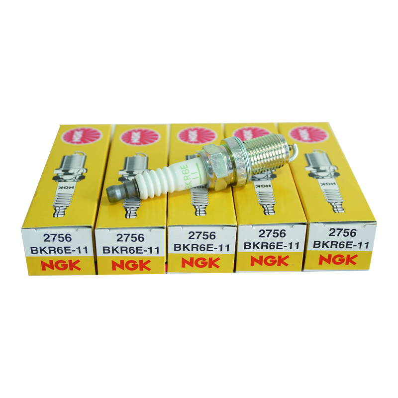 NGK 镍合金单支装火花塞 BKR6E-11适用凯越/景逸/飞度/雨燕/尚悦/奥丁/戈蓝/力帆320/骏捷/风骏5/海狮