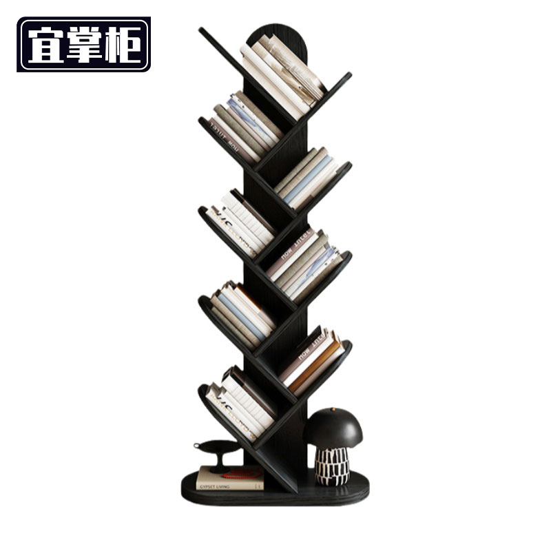宜掌柜 实木书架 56*23*89cm 个 落地书架56*23*139cm