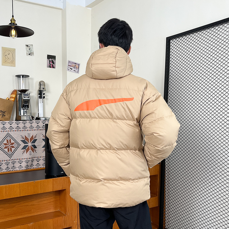 彪马(PUMA)羽绒服男装新款时尚简约舒适休闲运动服防寒保暖连帽外套 624529-84 ZP