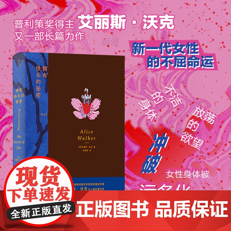 正版 拥有快乐的秘密 紫颜色姊妹篇 艾丽斯沃克著 我们WoMen书系 文化暴力反抗女性主义文学 外国长篇小说