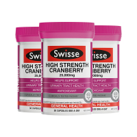 3件装|Swisse高强度蔓越莓胶囊25000mg 30粒/瓶