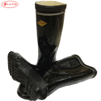 天天平安 绝缘靴 高压绝缘靴 电工靴 耐磨防滑高筒雨靴 10KV/双