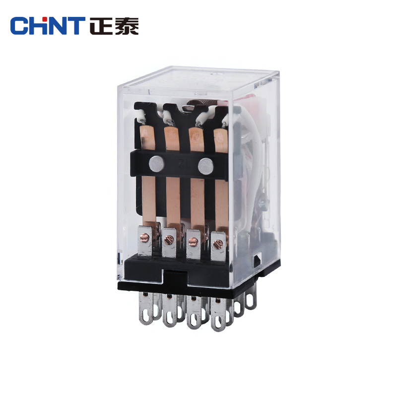 正泰(CHNT) 继电器 小型中间继电器JZX-22F(D)/4Z 插 AC220V 带灯 14脚
