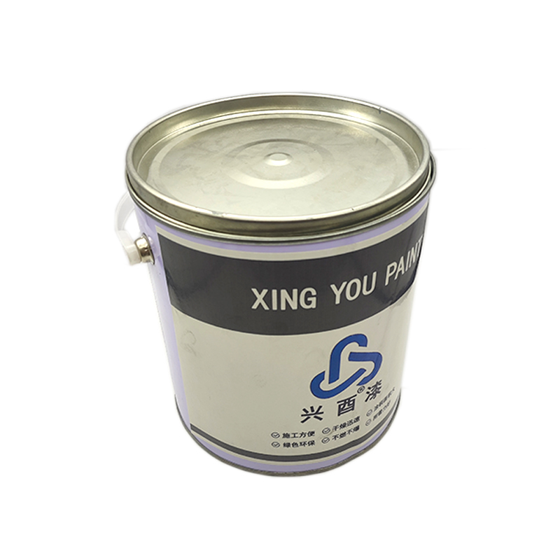 兴酉 醇酸调和漆 灰色3kg 桶高清大图
