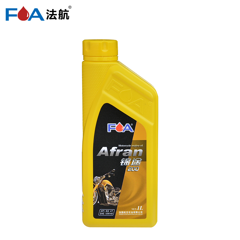 法航合成摩托车机油四冲程摩油汽油机油4T锦途200 SJ 10W-40