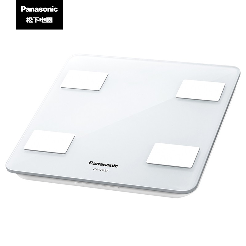 松下(Panasonic)智能精准体脂秤 家用电子体重秤 高精度BMI测脂健康秤 EW-FA27