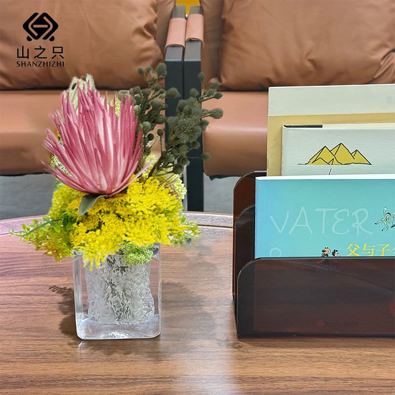 山之只 树脂花瓶花艺摆件定制款 MZ1249-A 个图片