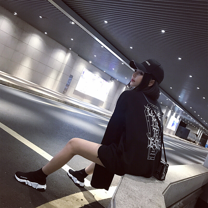 2018帽子男女情侣款韩版棒球帽休闲百搭学生遮阳防晒鸭舌帽黑色均码M(56-58cm)