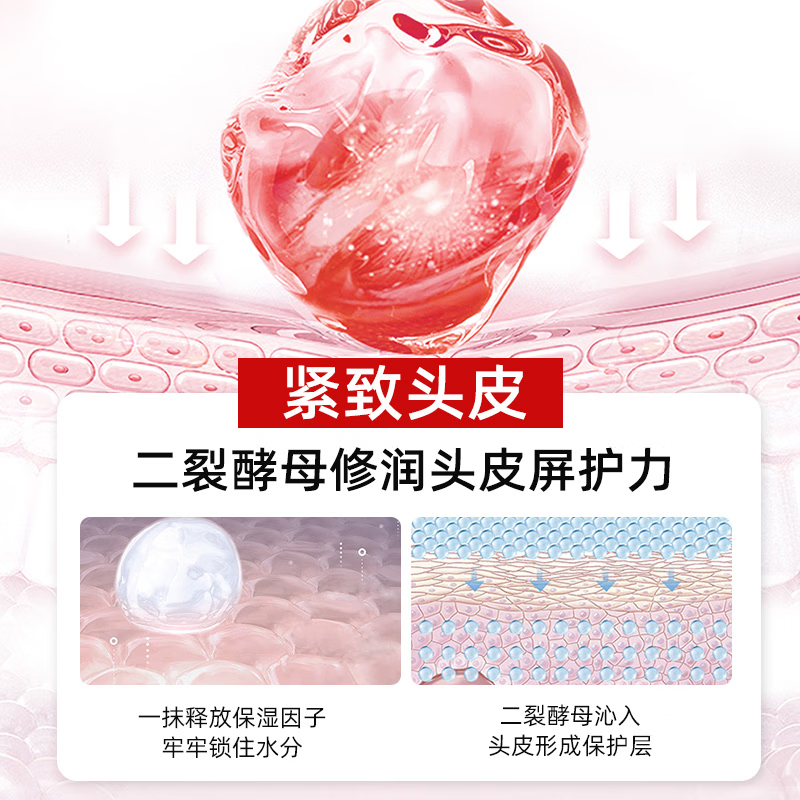 采乐头皮护理精华液二裂酵母头皮紧致保湿头皮营养液25ml高清大图