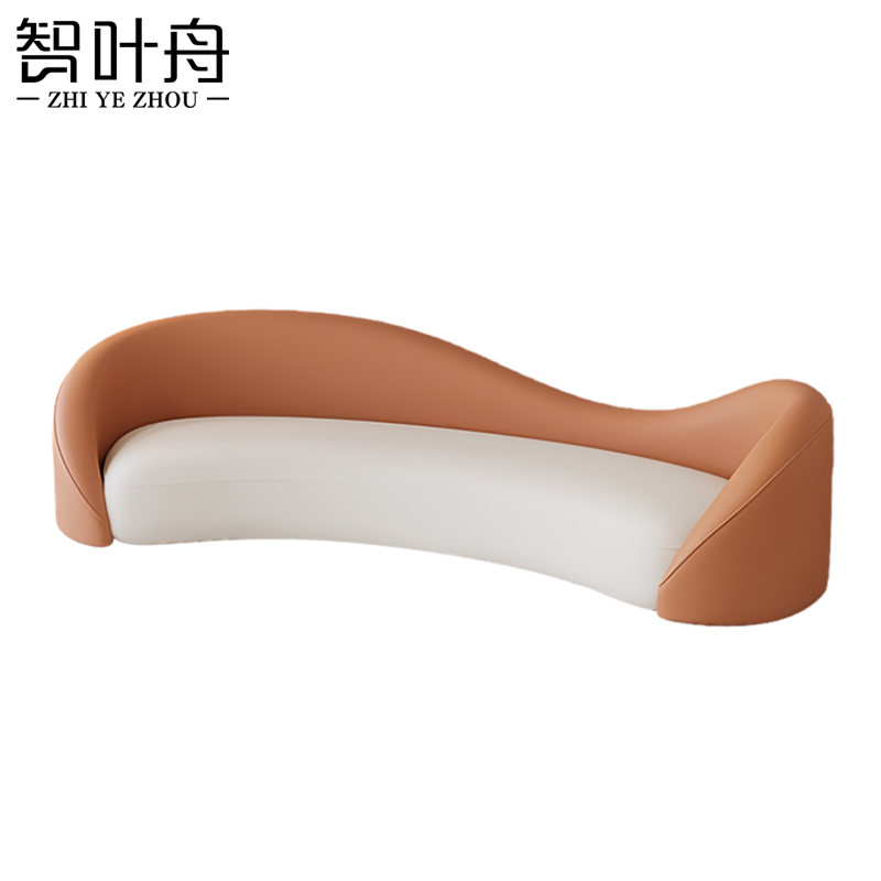 智叶舟沙发三人位210*85*75cm张高清大图