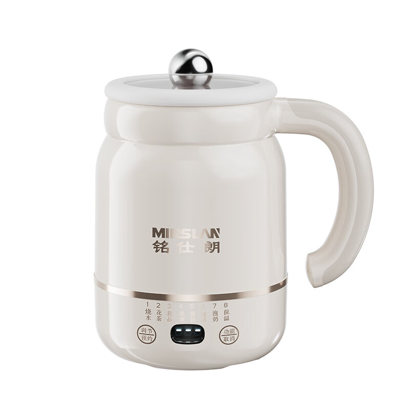 铭仕朗(MINSLAN) 小仙壶电炖杯多功能电动养生壶迷你小电热杯家用炖煮壶 MSL-Z500B高清大图