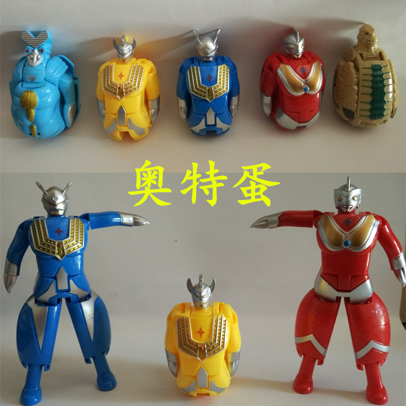恐龙蛋怪兽蛋奥特变形蛋变形超人翼龙霸王龙怪兽玩具儿童 3个奥特蛋+2个怪兽蛋高清大图