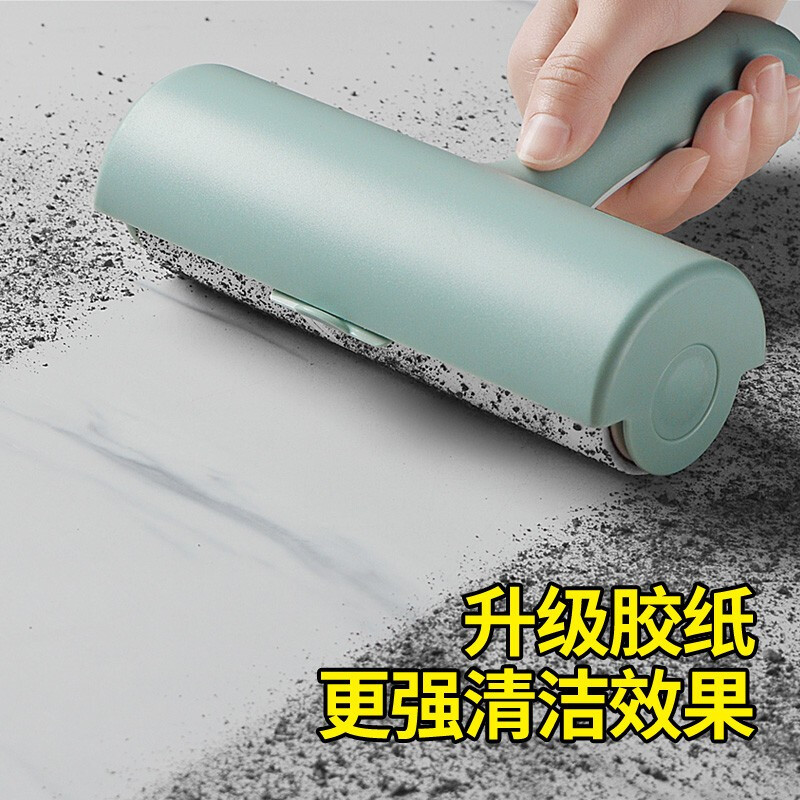 大号粘毛器滚筒16厘米可撕式替换纸芯沾毛器除尘滚翻盖系列