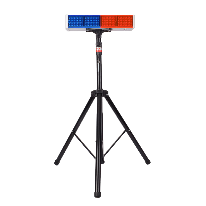 简鼎 JD6516 5W DC3.7V >98小时 IP66 红和蓝 LED太阳能爆闪警示灯 (计价单位:盏) 黑色