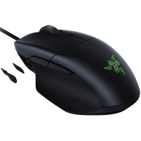 雷蛇（Razer）巴塞利斯蛇标准版 RGB幻彩 有线游戏鼠标 6400DPI电竞鼠标 黑色 吃鸡蛇 绝地求生鼠标