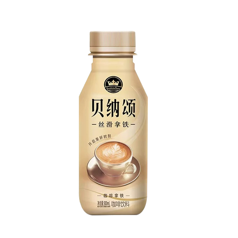 康师傅 贝纳颂咖啡拿铁300ml*15瓶 整箱装 下午茶即饮咖啡饮料饮品高清大图