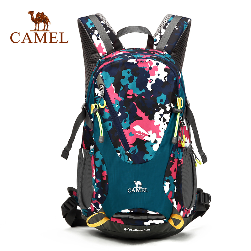 CAMEL骆驼户外双肩登山背包 30L男女减压省力背包