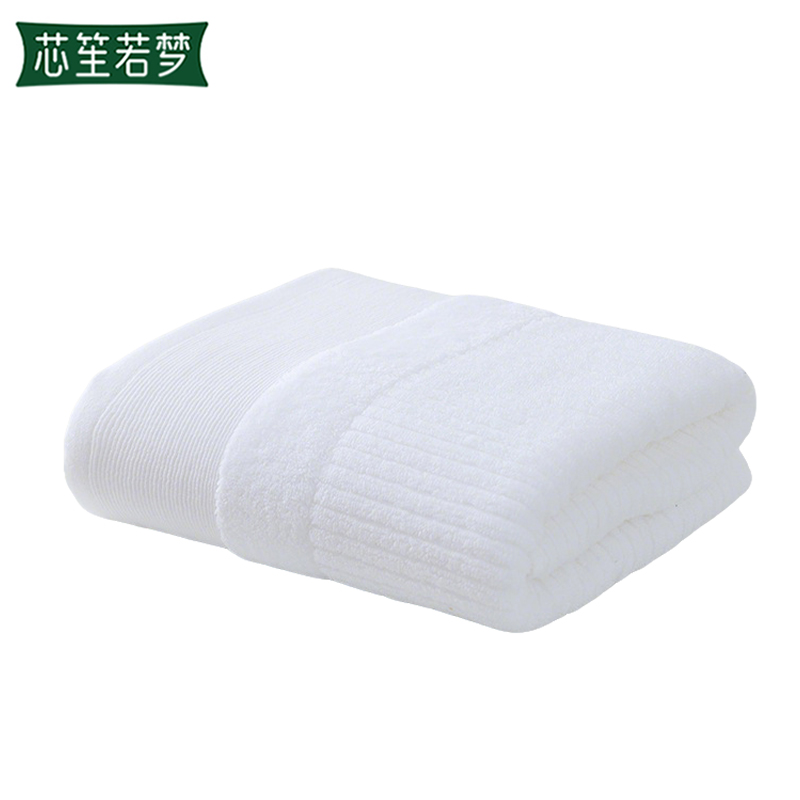 芯笙若梦 浴巾 70*140cm 370克 条高清大图