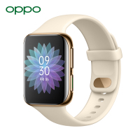 OPPO Watch 46mm 琉金 智能手表 eSIM通信 双曲面柔性屏 21天长续航 运动健康伴侣 VOOC闪充 游泳级防水 曜黑