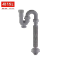 洁豹水暖高品质防臭面盆下水管 JB0020-1 （单位：根） JB020-1