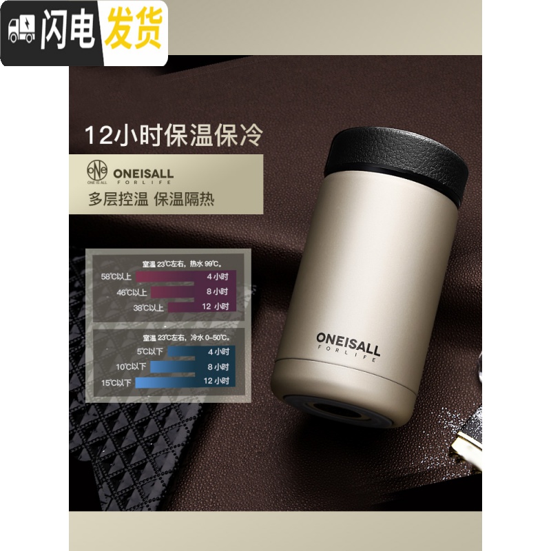 三维工匠便携保温水杯女迷你学生男时尚小巧杯网红ins原宿风日系磨砂 磨砂蓝保温杯高清大图