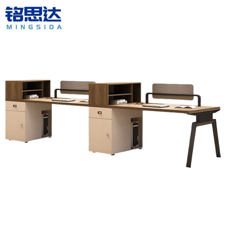 铭思达办公桌双人位张高清大图