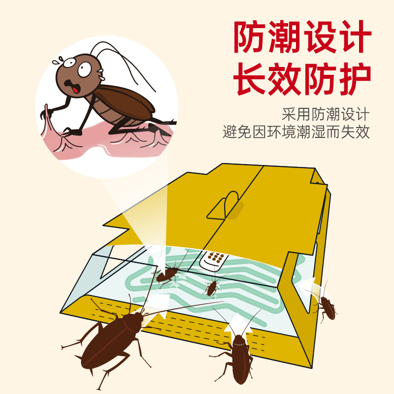 榄菊蟑螂屋5个/袋×3高清大图