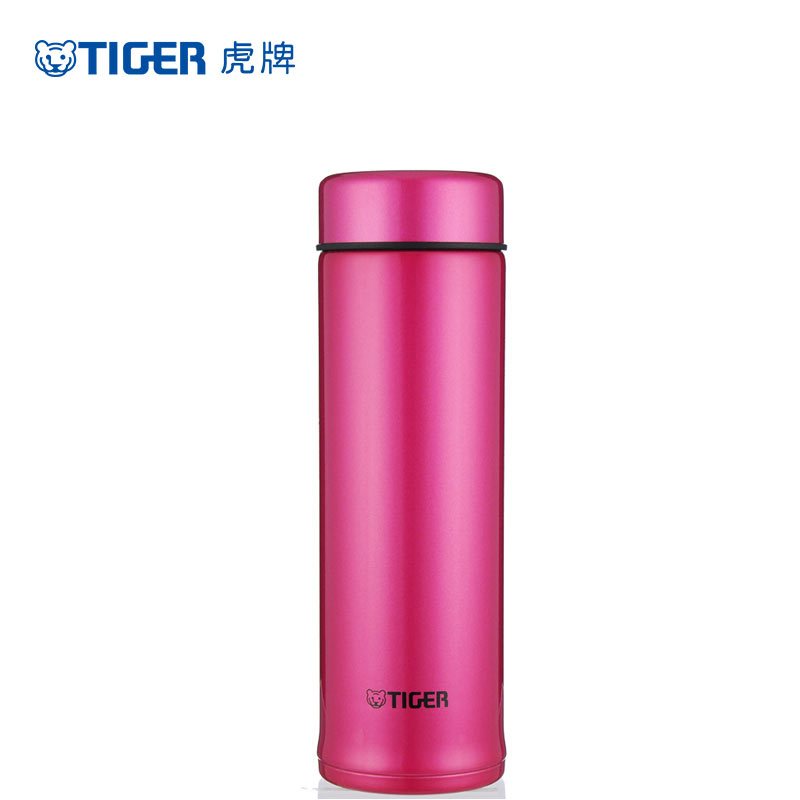 虎牌(tiger)304不锈钢水杯 商务杯子 男女便携保温杯 标准型真空保 MMP-A30C 300ml 艳粉色PV高清大图
